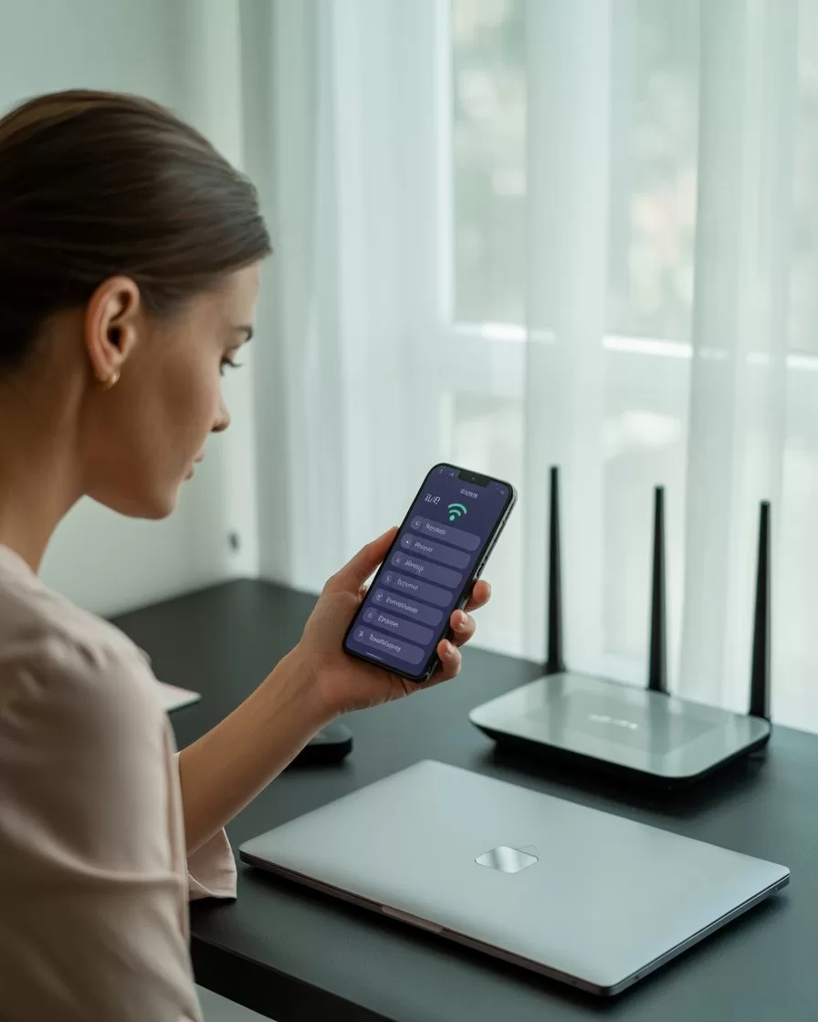 Dispositivos conectados na rede wifi