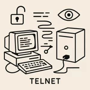 Acesso ao computador via  Protocolo Telnet