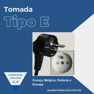 Tomada Tipo E
