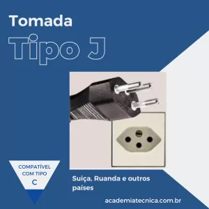 Tomada Tipo J