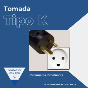 Tomada Tipo K