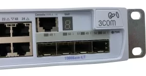 Switch antigo com portas GBIC 