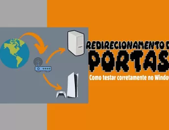 como testar Corretamente o redirecionamento de portas no Windows