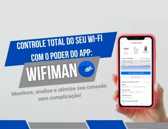 Visualização do mapeamento de sinal Wi-Fi usando o WiFiman.