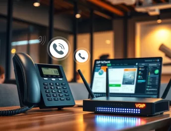 Representação moderna da comunicação digital por meio do protocolo SIP
