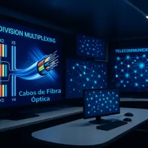 Rede de telecomunicação eficiente com múltiplos sinais digitais interligados